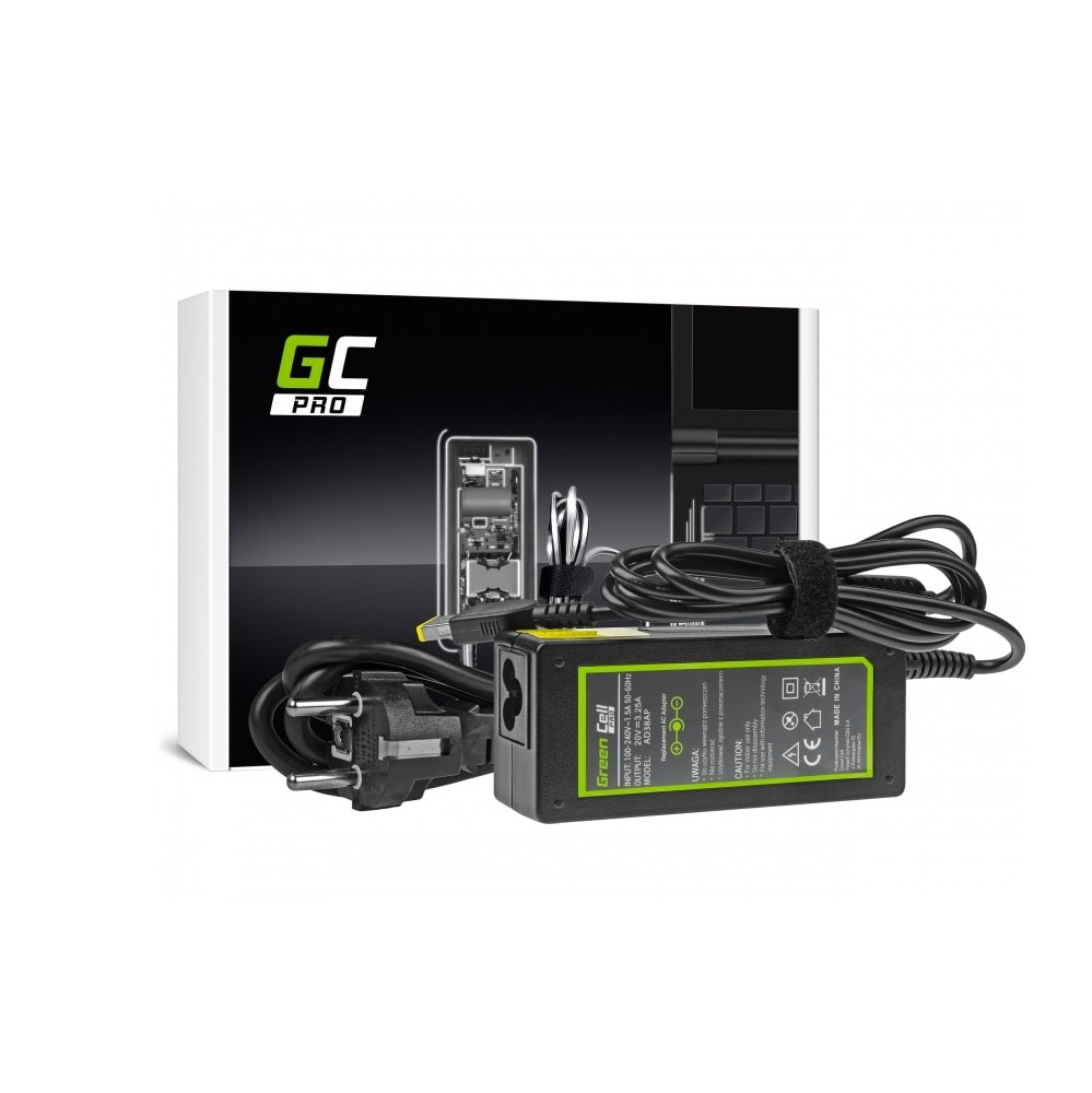 Green Cell-oplader / AC-adapter til Lenovo