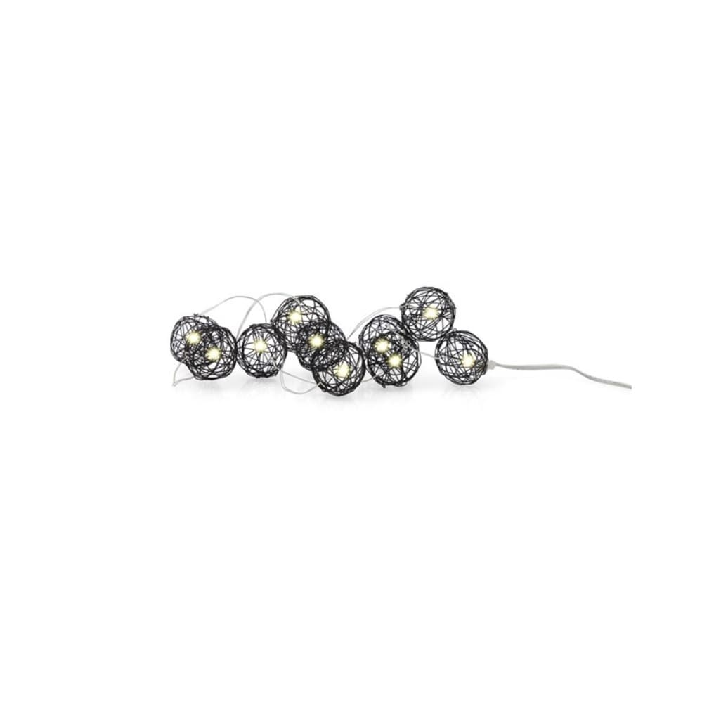 LED-lyskæde - Aluminiumbolde
