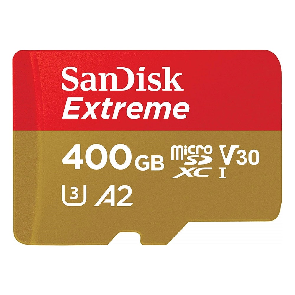 SanDisk Extreme microSDXC C10 U3 V30 A2 400GB