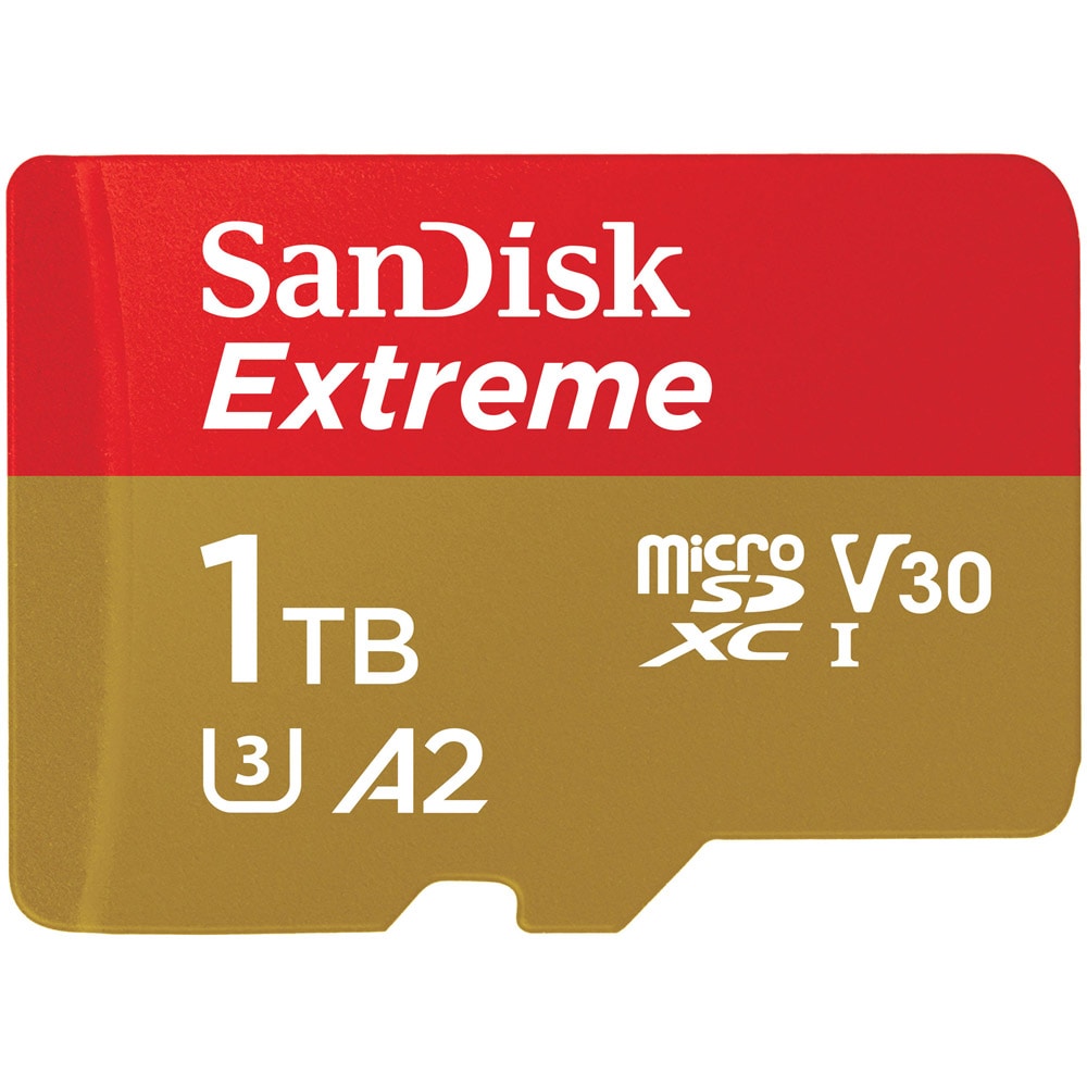SanDisk Extreme microSDXC C10 U3 V30 A2 1TB