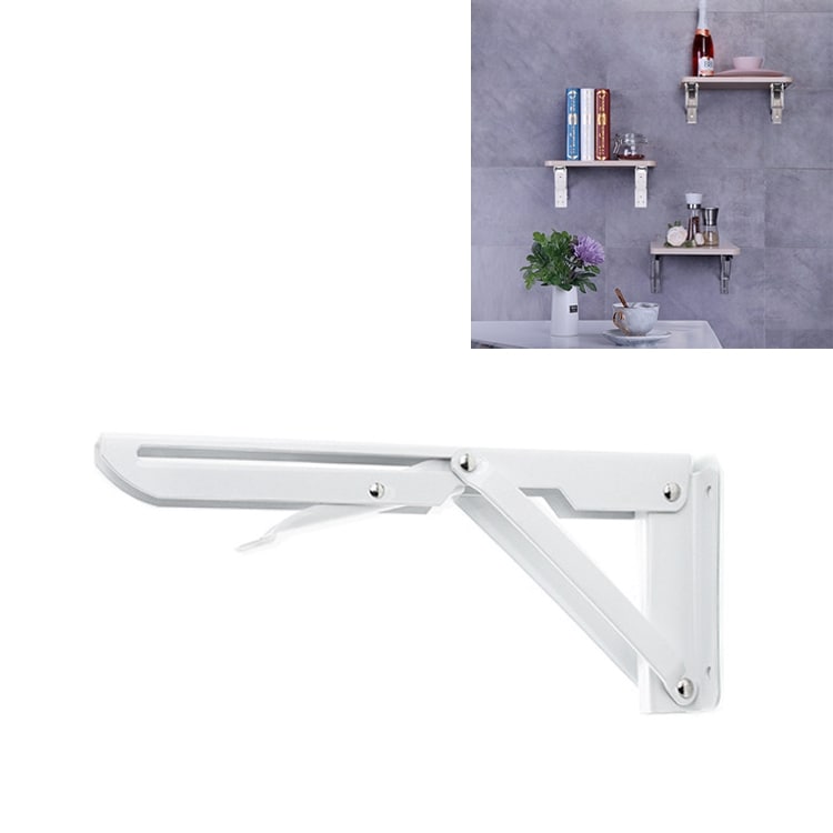 Foldbar og Sammenklappelig Konsol til Spisebord 40 cm - Hvid