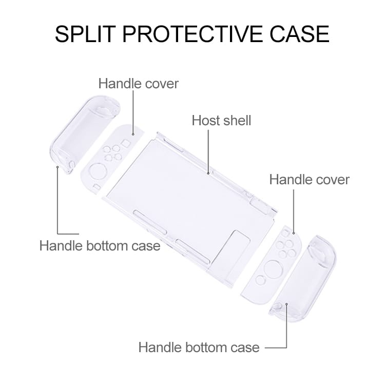 Beskyttelsesetui i silikone til Switch Lite - Hvid