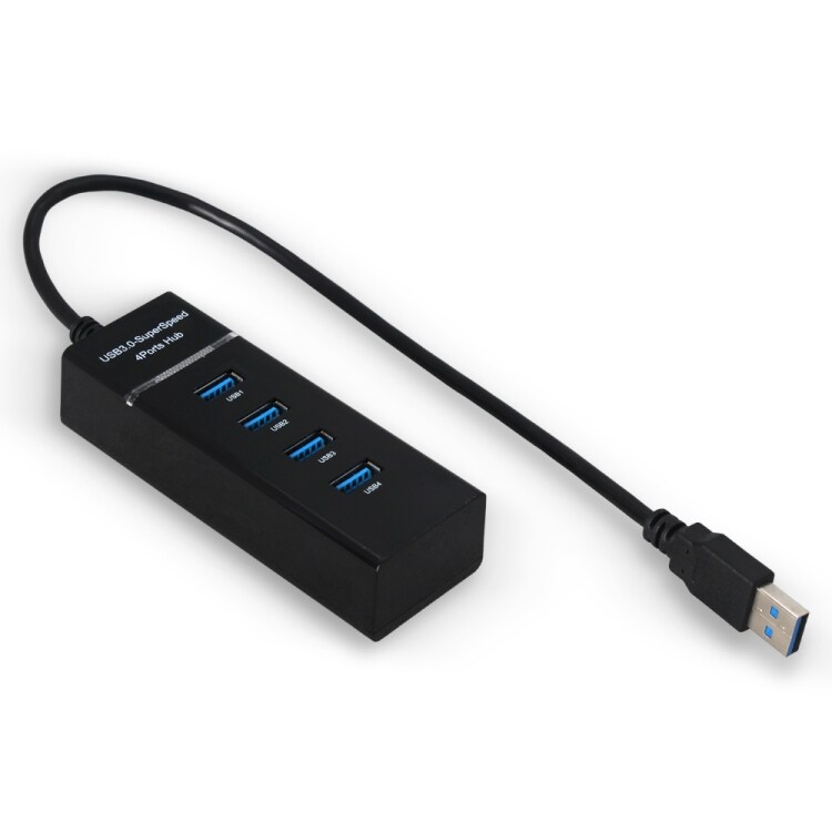 Superhurtig 4 Ports USB 3.0 Hub til PS4 Slim/Pro XboxONE/S/X/PC Game