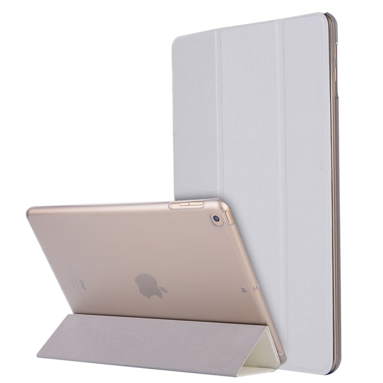 Hvidt Horisontalt Flipetui i PU Læder til iPad 10.2"