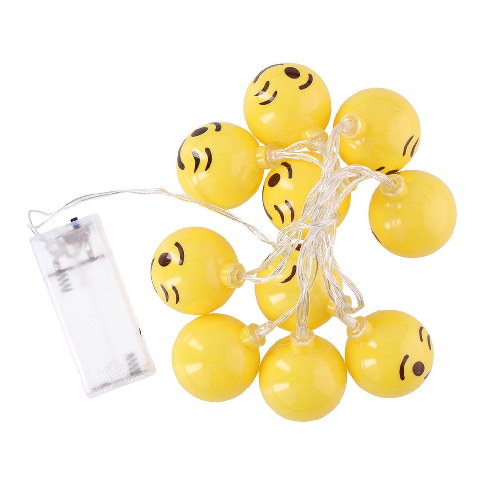 Grundig LED-Lyskæde Emoji 10LED