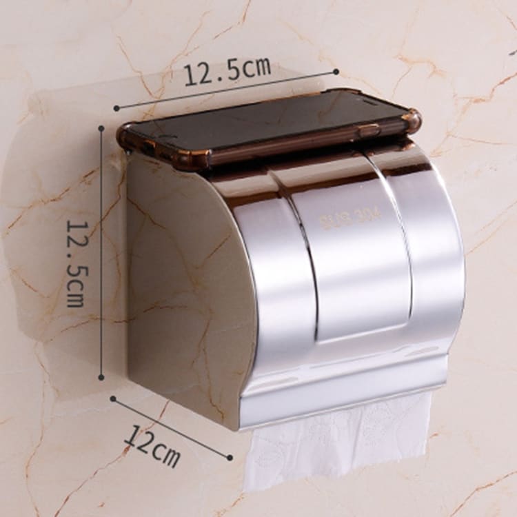 Toiletpapirsholder i rustfrit stål