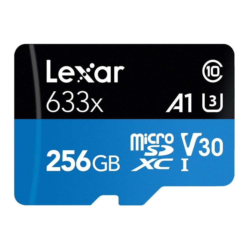 Lexar microSDXC 633X UHS-I 256GB