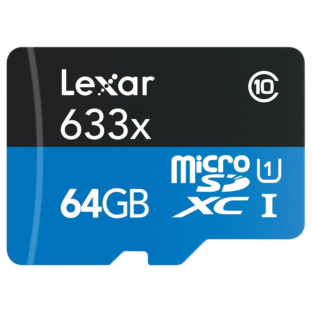 Lexar microSDXC 633X UHS-I 64GB