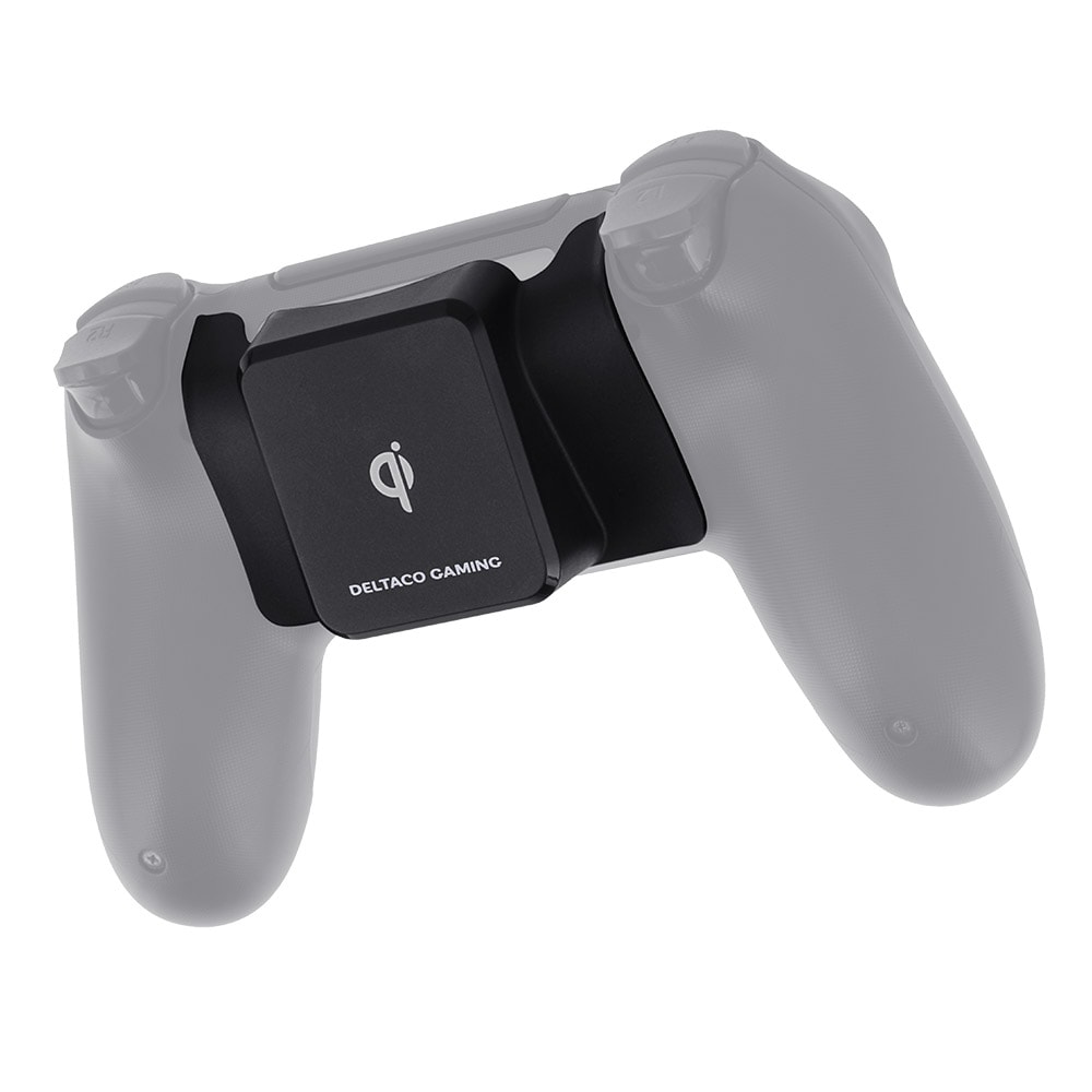 DELTACO GAMING trådløs Qi-receiver til PS4 håndkontrol