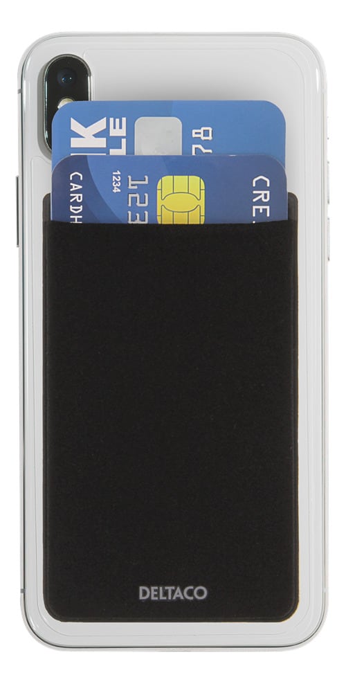 DELTACO Kreditkortsholder med RFID-blokering for smartphones