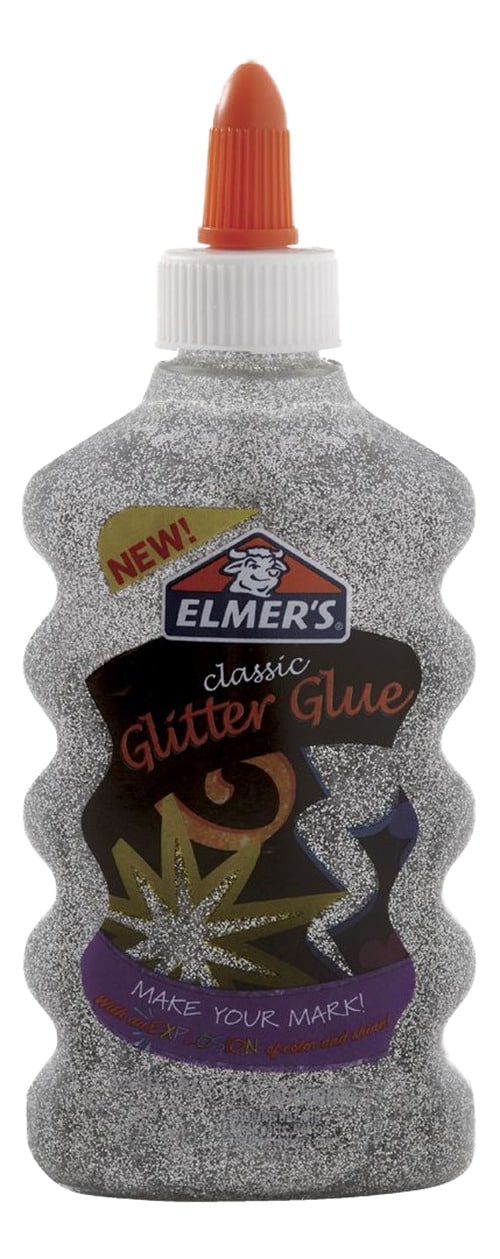 ELMER'S Glitterlim Sølv - 177ml