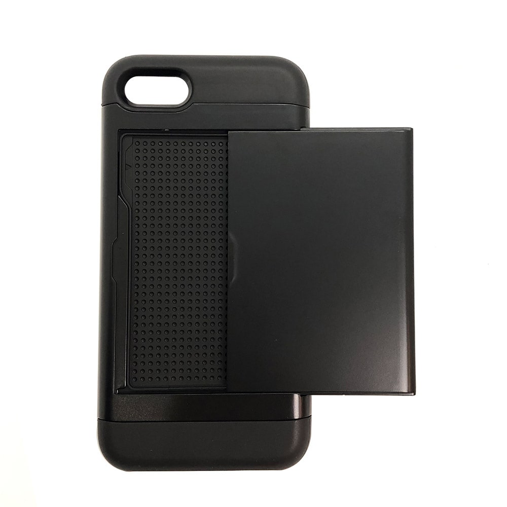 Mobilcover med kortholder for iPhone 7/8