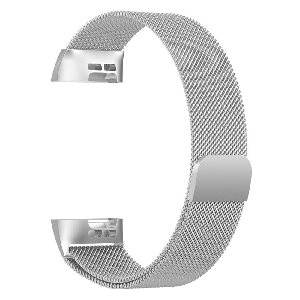 Fitbit Charge 3 SE Sølvfarvet rem - Str L