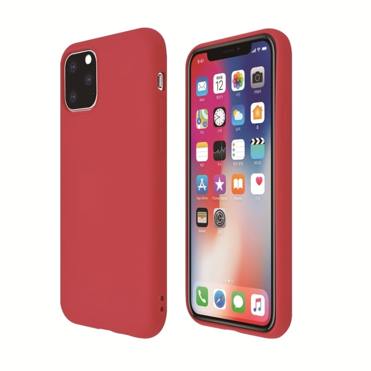 Silikonskal iPhone 11 - Röd