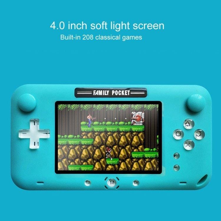 Family Pocket spilleplade - Støtter 208 NES Klassiske spil