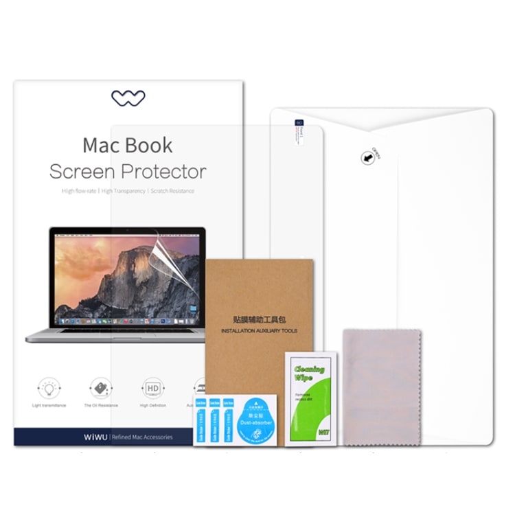 Skærmbeskyttelse til MacBook Pro 13.3" Retina