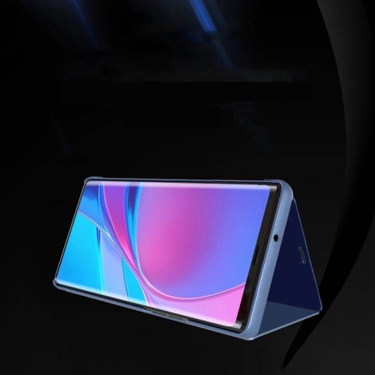 Flipetui til Galaxy A51 - Sort Spejlglas
