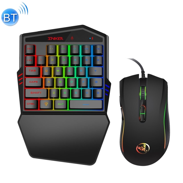 HXSJ K88 Trådløst Gaming Tastatur + Trådet Mus