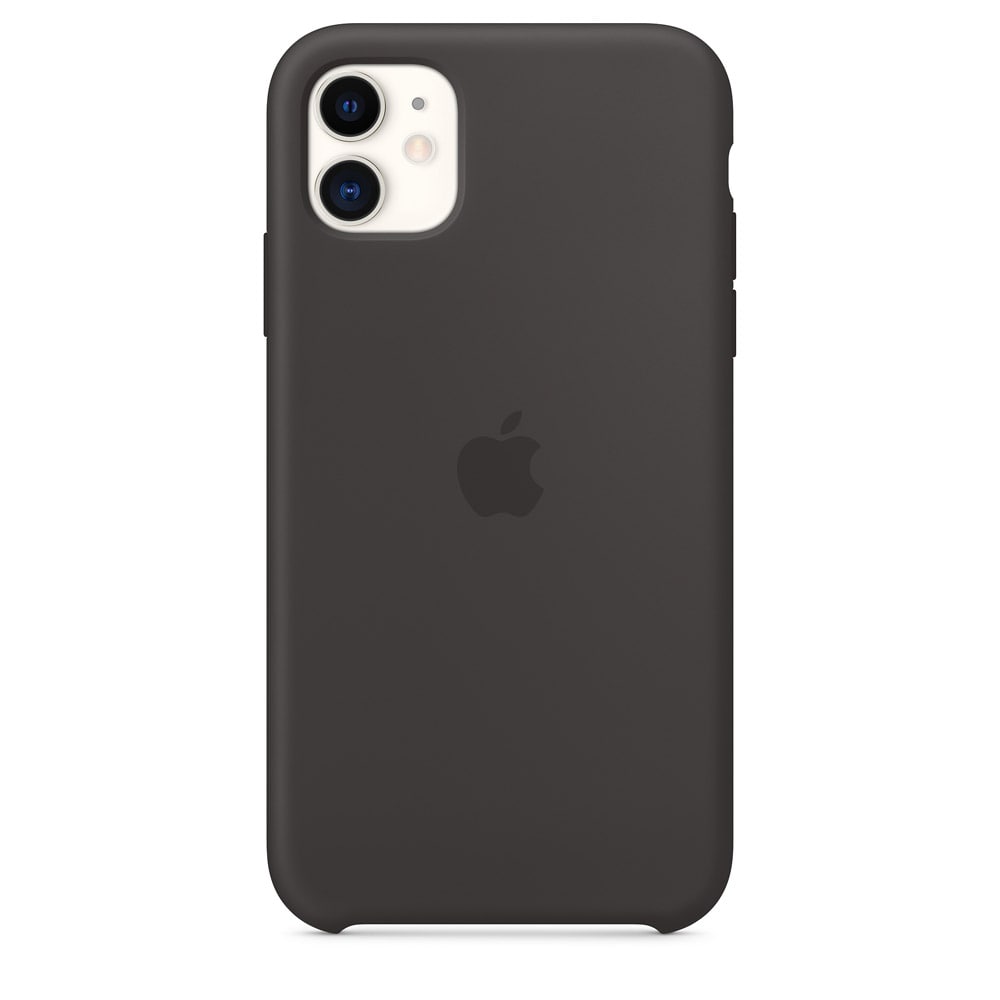 Apple Silicone Case iPhone 11 - Sort