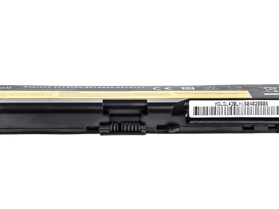 gips region farvestof Laptopbatteri til Lenovo ThinkPad L430 L530 T430 T530 W530 / 11,1V 4400mAh  - Køb på 24hshop.dk