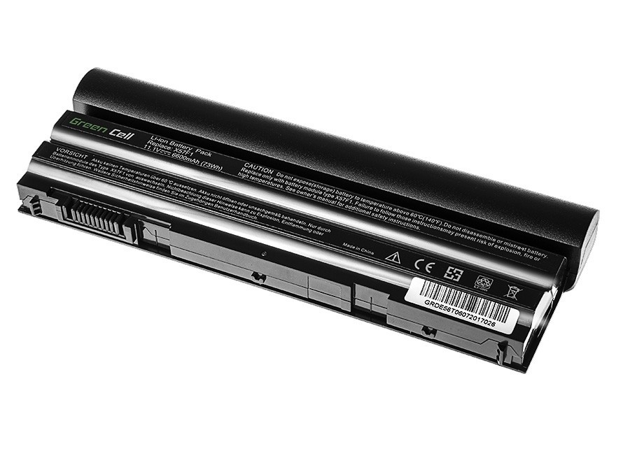 Laptopbatteri til Dell Latitude E5520 E6420 E6520 E6530 (rear) / 11,1V 6600mAh