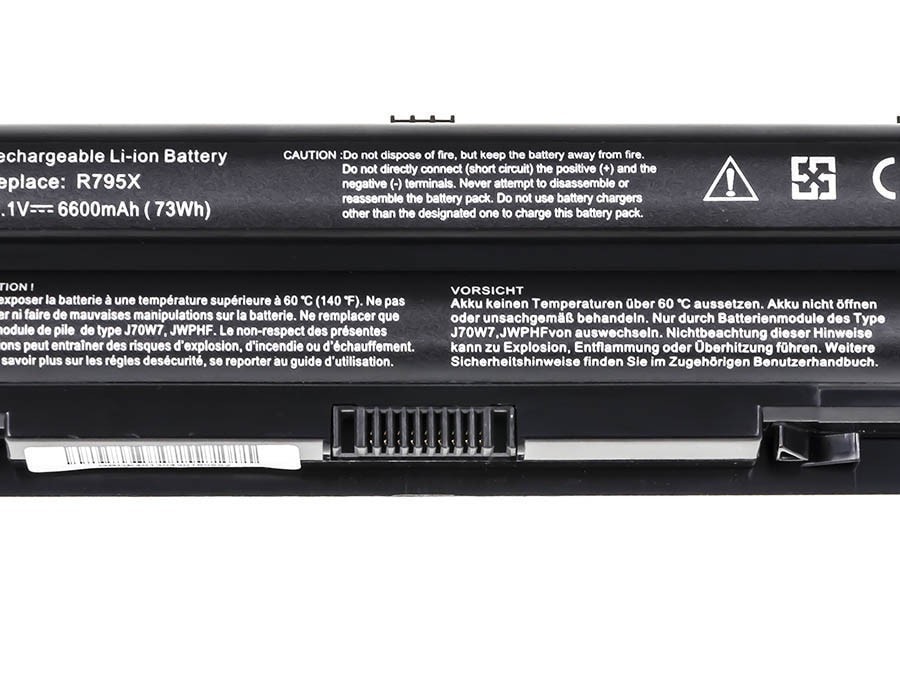 Laptopbatteri til Dell XPS 14 14D 15 15D 17 / 11,1V 6600mAh
