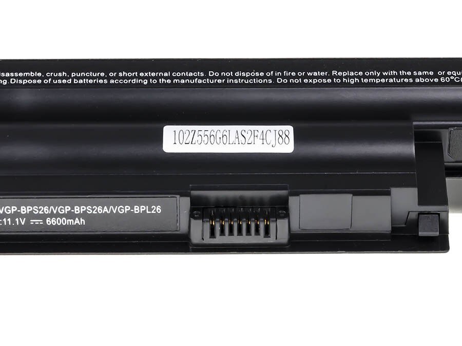 Laptopbatteri til Sony Vaio PCG-71811M PCG-71911M SVE15 / 11,1V 6600mAh