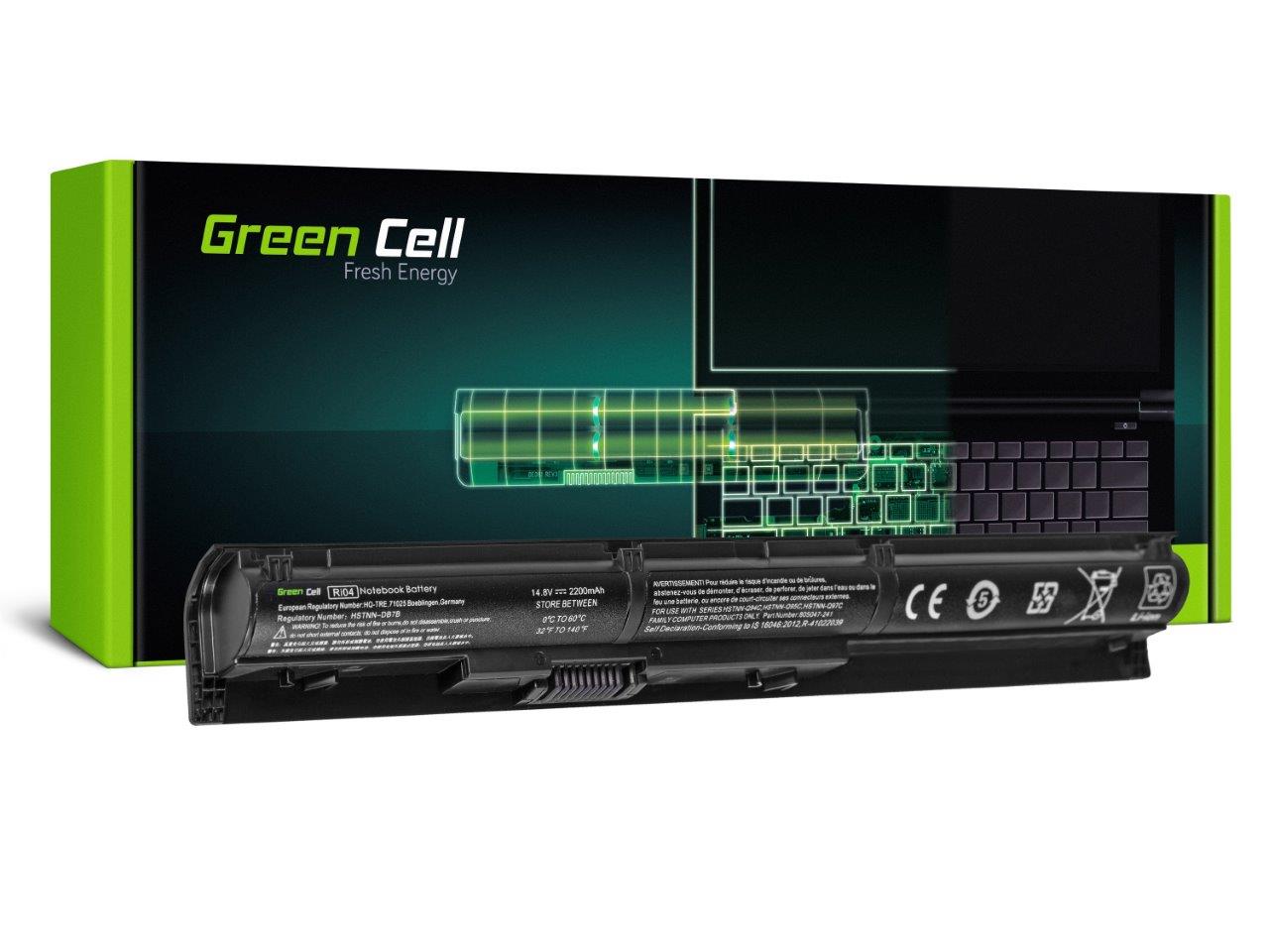 Laptopbatteri til HP ProBook 450 G3 455 G3 470 G3 / 14,4V 2200mAh