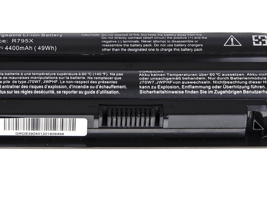 Laptopbatteri til Dell XPS 14 14D 15 15D 17 / 11,1V 4400mAh