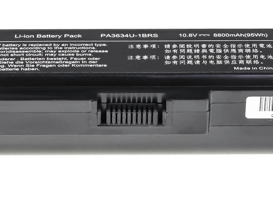 Laptopbatteri til Toshiba Satellite C650 C650D L750 PA3817U-1BRS / 11,1V 8800mAh