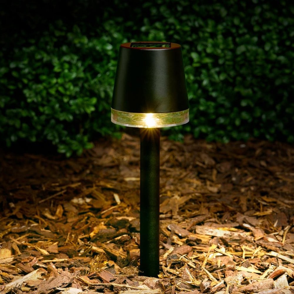 Havelys / solcelle-spotlight LED - perfekt til haven og terrassen
