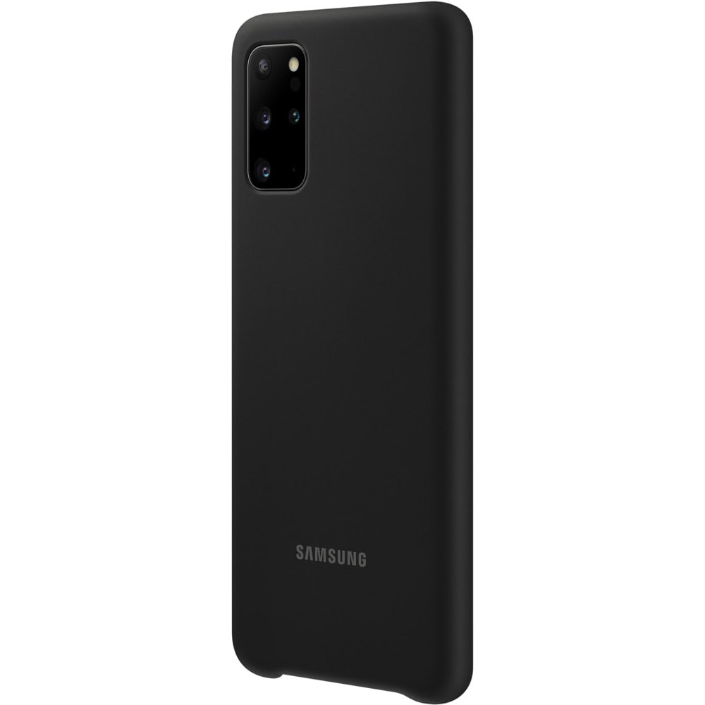 Samsung Silicone Cover Samsung Galaxy S20 Plus Sort