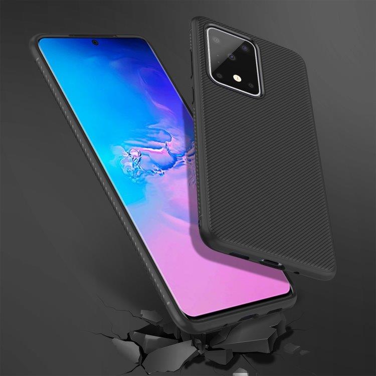 Blødt TPU-Cover i sort til Samsung Galaxy S20 Ultra