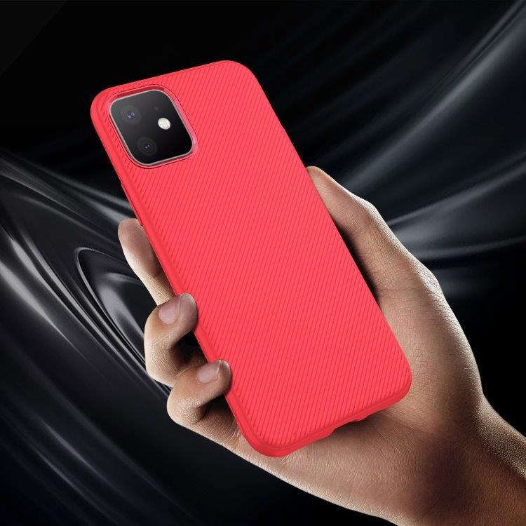 Blødt TPU-Cover i rødt til iPhone 11