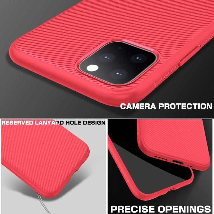 Blødt TPU-Cover i rødt til iPhone 11 Pro