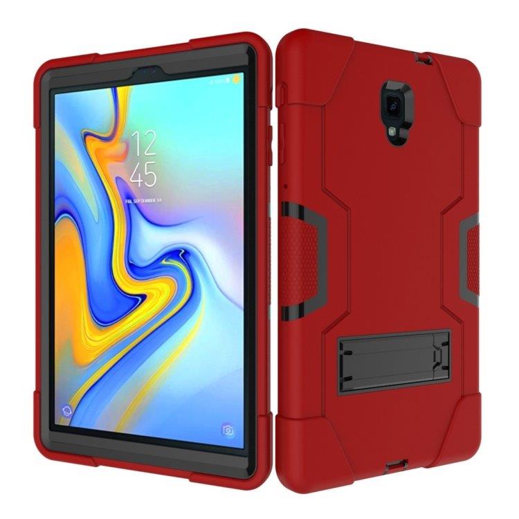 Holdbart cover med holder til Samsung Galaxy Tab A 10.5 - Rødt