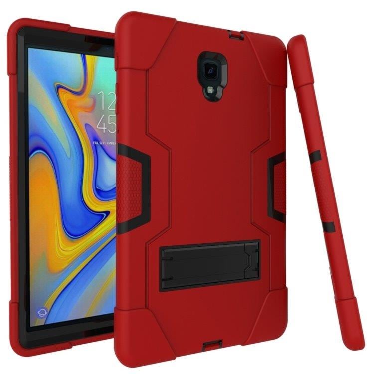 Holdbart cover med holder til Samsung Galaxy Tab A 10.5 - Rødt