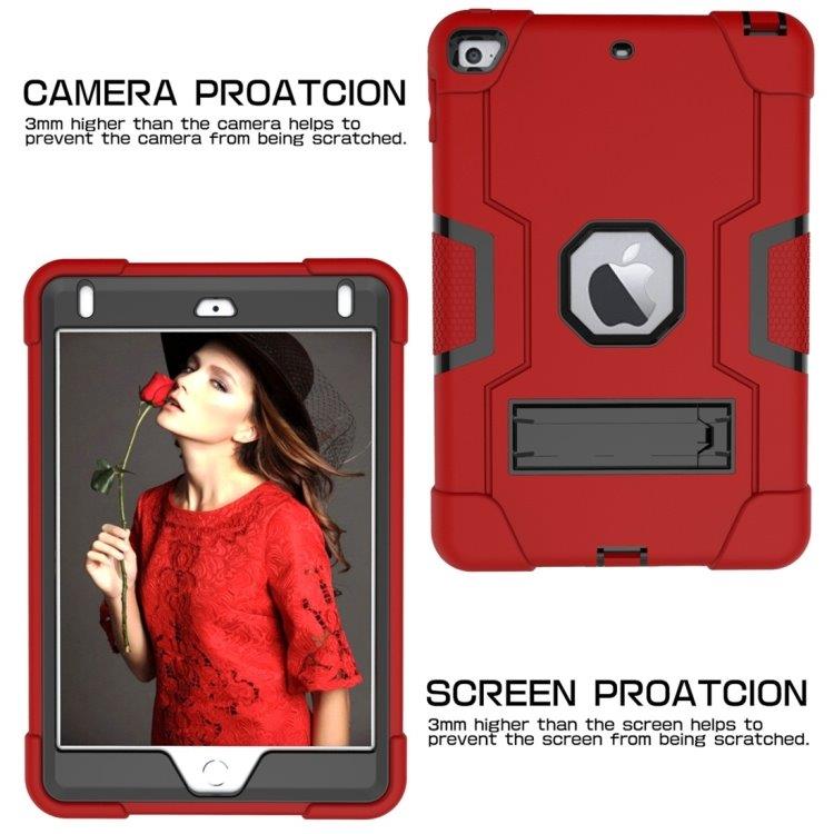 Holdbart cover med holder til iPad Mini 5/4 - Rødt
