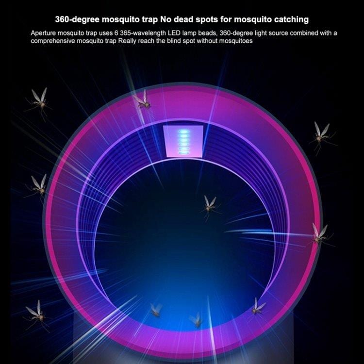 USB Myggefanger med UV-lys, hvid