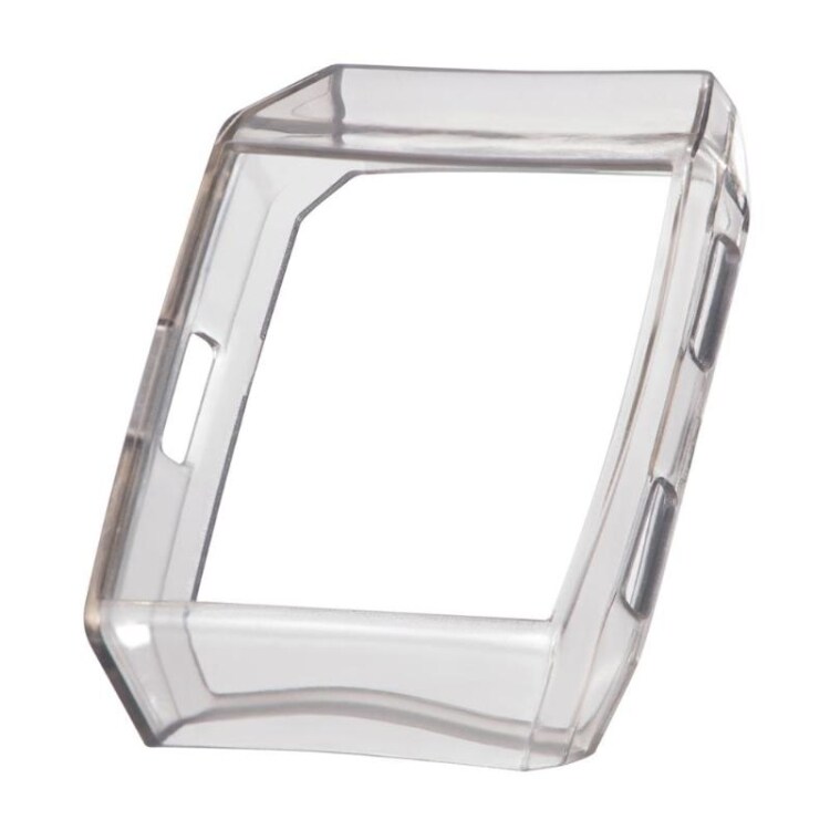 Heldækkende transparent TPU-cover til Fitbit Ionic, grå