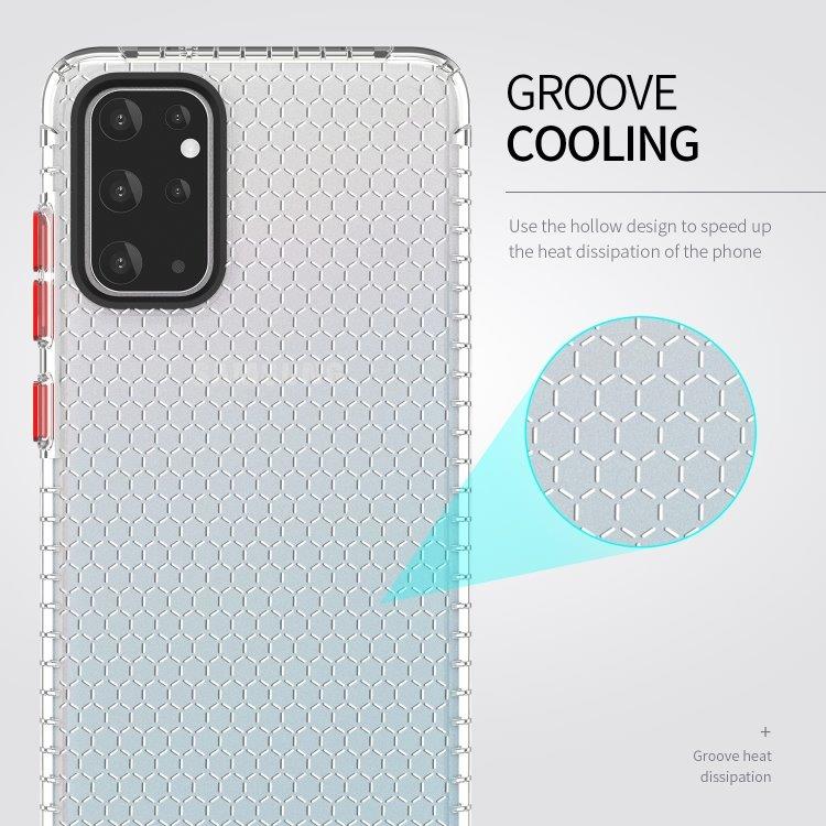 Transparent Shockproof TPU-cover til Samsung Galaxy S20