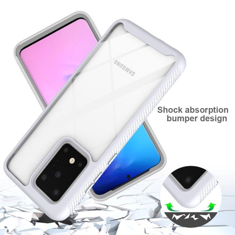 Shockproof TPU-cover 2-lags til Samsung Galaxy S20 Ultra, sort