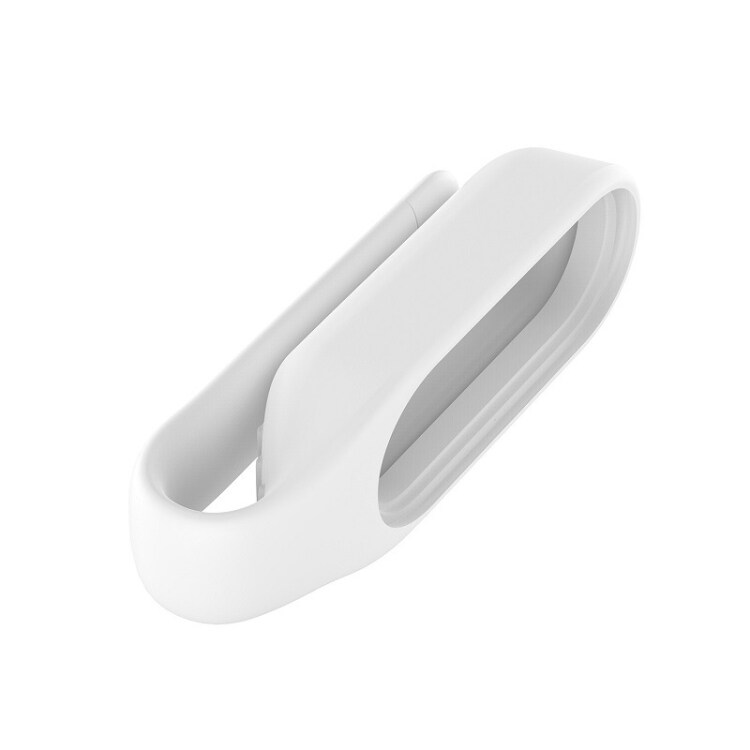 Silikone-beskyttelsescover med clip til  Xiaomi Mi 3 & 4, hvid