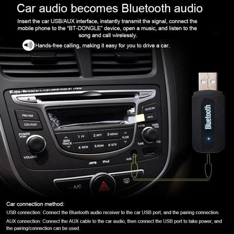 Transportabel Bluetooth lydmodtager