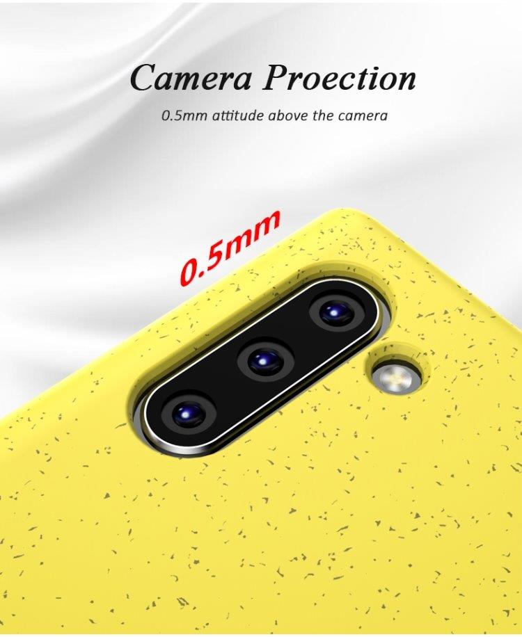 Shockproof TPU-cover til Samsung Galaxy Note 10, sort