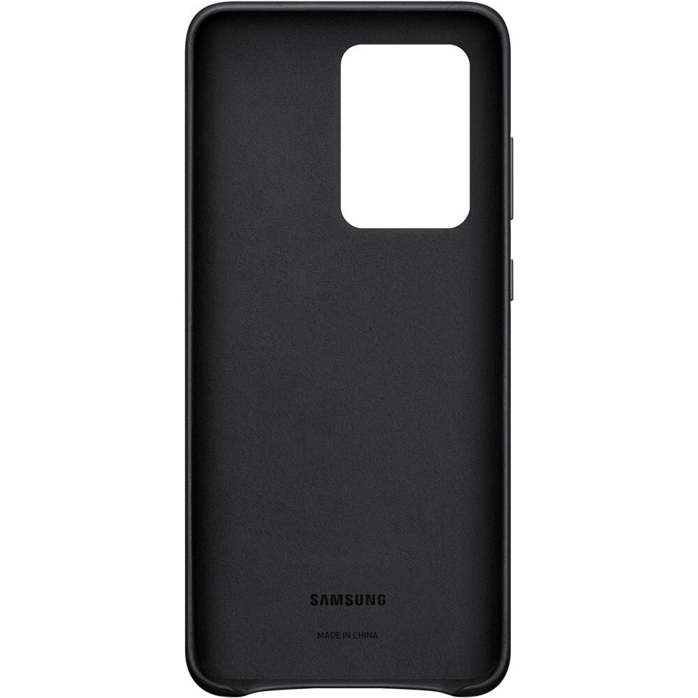 Samsung Leather Cover Galaxy S20 Ultra - Sort