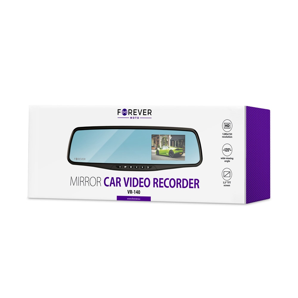 Forever VR-140 Bilkamera Bakspejl