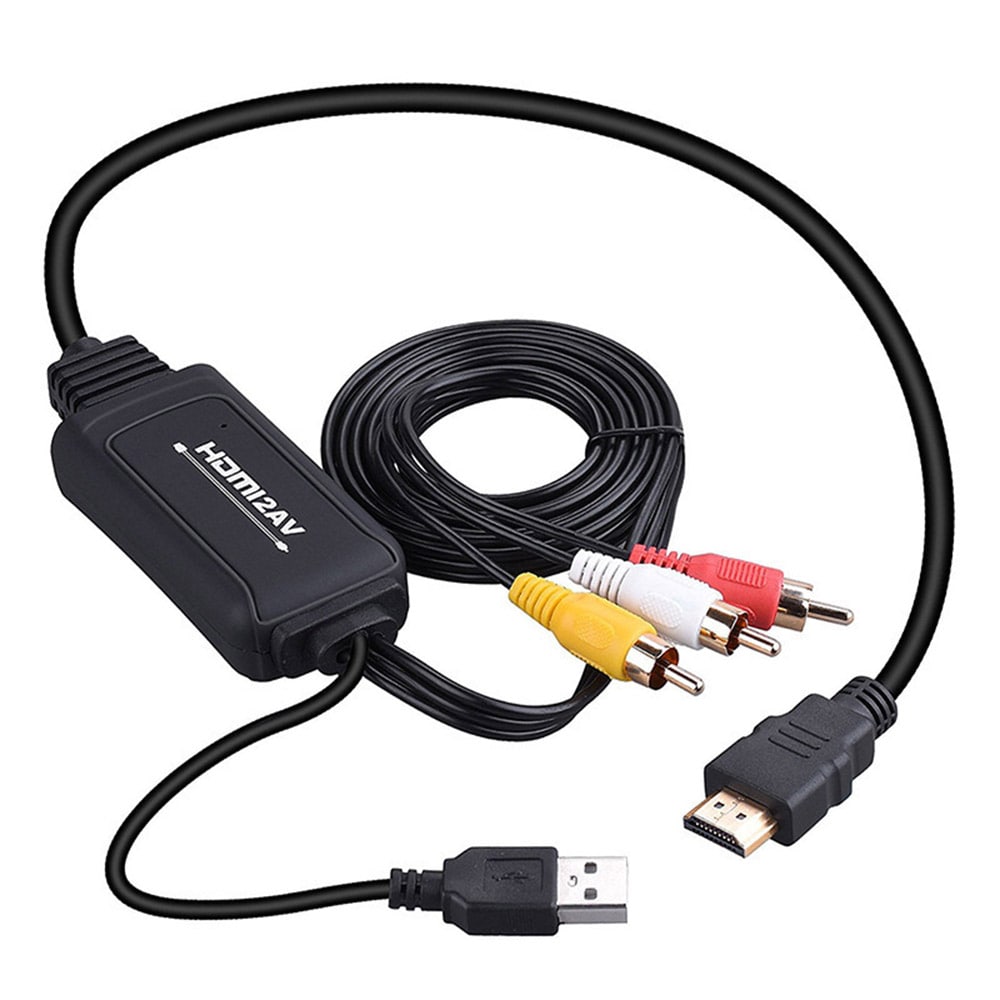 HDMI til RCA Adapter - Køb 24hshop.dk