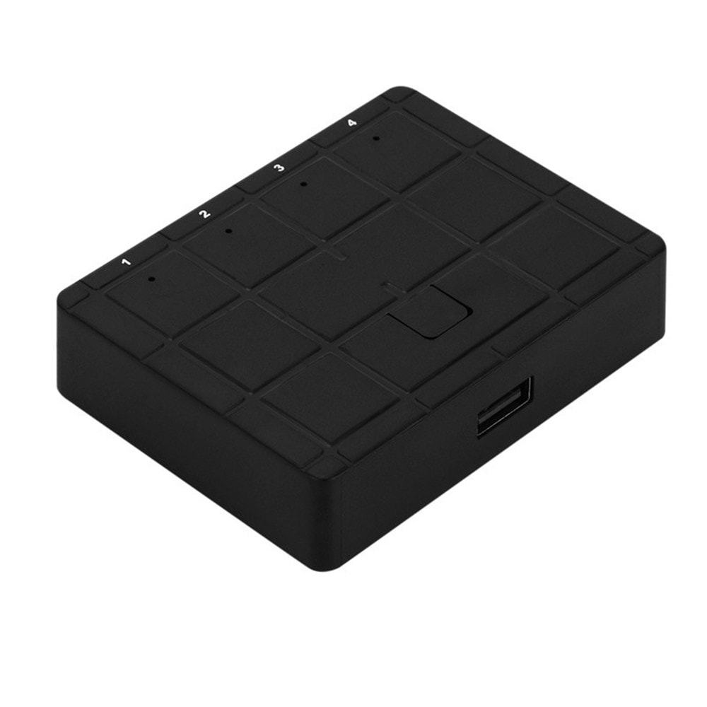 USB Printer Auto Sharing Switch 4 porte
