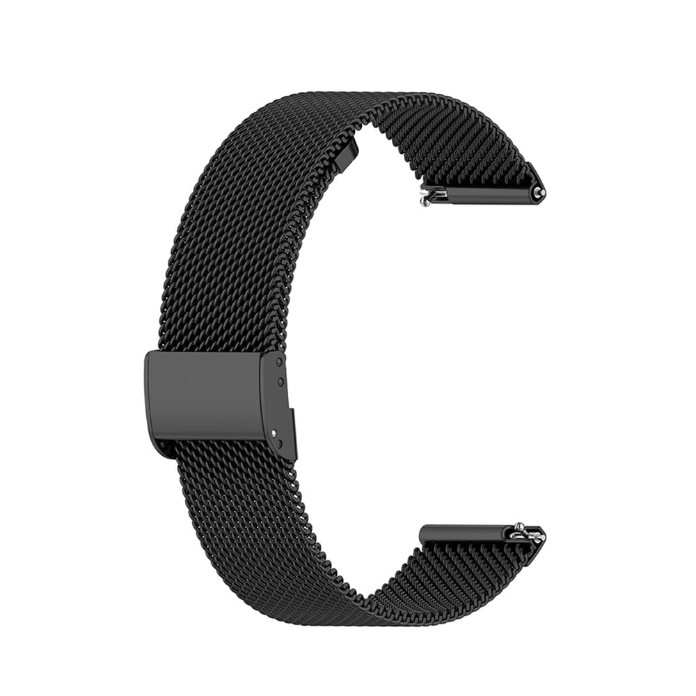 Urrem i metal 22mm - Sort